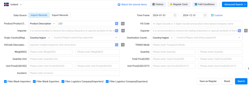 冰岛海关数据,易币付(中国)海关数据,海关数据