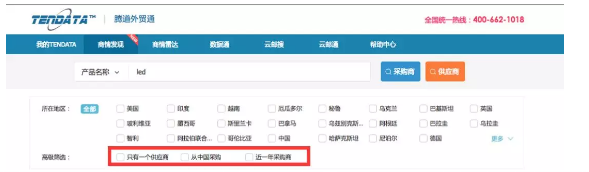 易币付(中国),商情发现,tendata,一键搜索,外贸企业,外贸通,客户开发